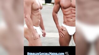 Male Supermodels sport thongs in photoshoot on Sunset Blvd! - 8 image