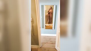 Tall British Lad fucks Skinny Twink Whore in Bathroom - 6 image