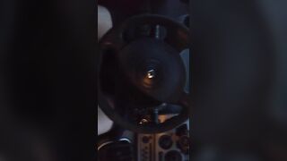 Hot morning jerking in the car