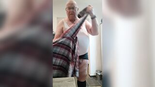 Stripping and fucking the laundry basket