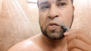 Shaving for you in the shower - 1 image