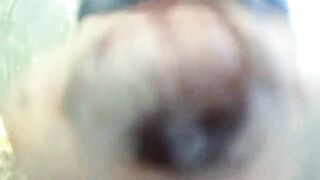 Big cock cums on the camera lens and cleans cum with glans - 6 image
