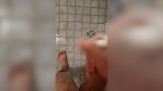 Jerking in the shower, self relaxation lead to deep orgasm - 3 image