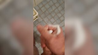 Jerking in the shower, self relaxation lead to deep orgasm - 5 image
