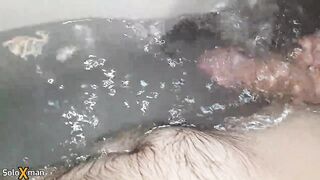 Fucking a hot tub water jet - SoloXman - 7 image