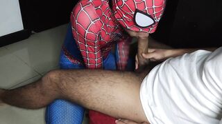 I fuck Spiderman mouth with my big cock - 6 image