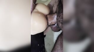 Breaking in my new toy! Its so tight.