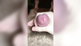 Closeup urethra play and cum - 3 image