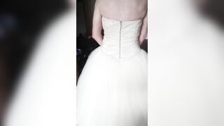 Showing proper love to an overprotective brides wedding dress - 7 image