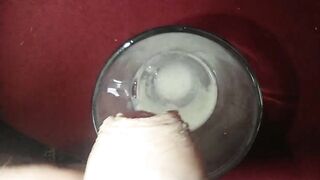 Spreading sperm in the glass of water...ACTION! - 8 image