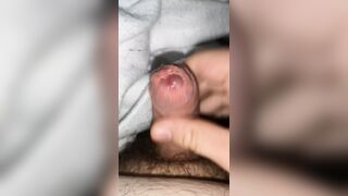 Bumping my cum in my Foreskin - 1 image