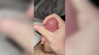 Covered my dick in lube then came - 1 image