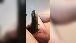 Workouts with Mexican cucumber with cumshot - 3 image