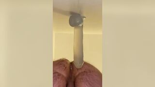 Huge dildo cumming deep into my ass with me moaning and groaning for more - 7 image