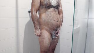 Arab Hairy morning Shower - 6 image