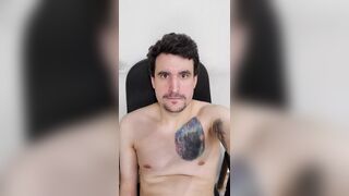 Young boy with big dick cum