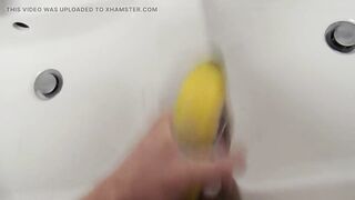Fucking and Cumming into Banana peel - 9 image