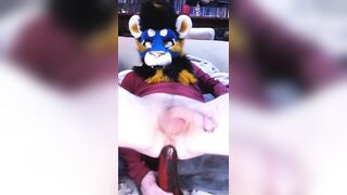 Hot furry Liger getting hole stretched - 10 image