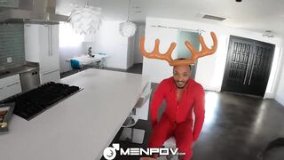 MenPov Horny Hunks Love Sweaty Intense Sex On Christmas - 4 image