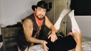 Dirty German getting fucked by Leather Cowboy - 10 image