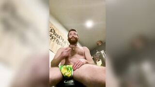Red Head Stud Teasing and Cumming with Internet Strangers - 5 image