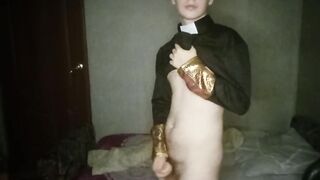 dirty priest invites you to masturbate with him and indulge in sins - 4 image