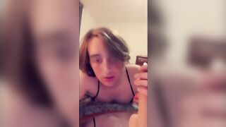Femboy Loves to suck his favourite toy - 4 image