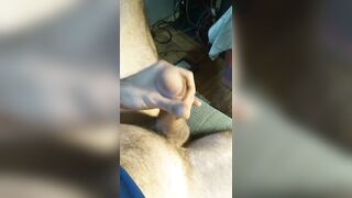 Tayfun stroking his soft cock and cuming - 4 image