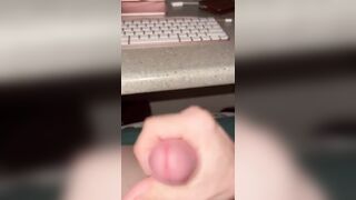 QUICK CUM and jerk at home