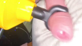 Lots of sperm from massager - 4 image