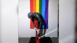 Spidey Wetsuit Flex and Showing off Muscles - 7 image