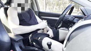 PUBLIC CAUGHT MASTURBATION AND CUMMING