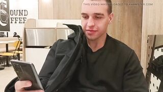 Jerking off in MCDONALDS while waiting for my meal