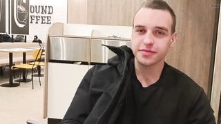 Jerking off in MCDONALDS while waiting for my meal