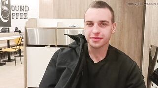 Jerking off in MCDONALDS while waiting for my meal