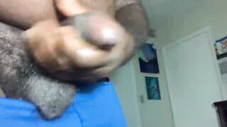 Black Cock Jerking Off And Cumming With Big Load - 2 image