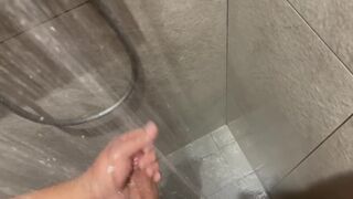Wet Cock-Play For You In The Gym Shower - 1 image