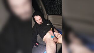 Public JO & CUMSHOT in my truck! - 9 image
