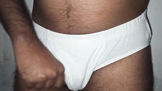 Hot indian Daddy Cumshot and Underwear - 4 image