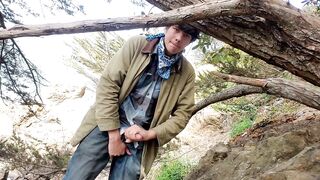 Playing around outside