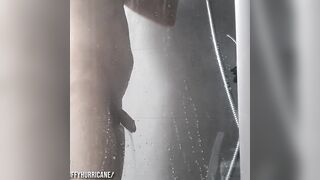 Amateur twink take a shower before cum hard from a big cock daddy doing anal - 5 image