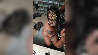 Beefy Latino Gets Nasty With Extra Big Dildo (Trailer)