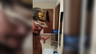 Beefy Latino Gets Nasty With Extra Big Dildo (Trailer)