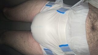 Big Diaper under my pants - 1 image