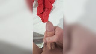 Cum on unwashed dirty knickers