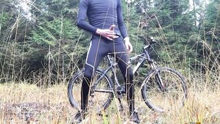 I love to go for a bike ride - pull over - and play with my penis - 10 image
