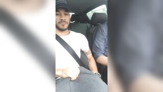 Paying the uber driver! - 2 image
