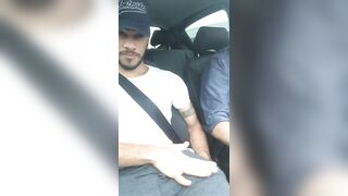 Paying the uber driver! - 3 image