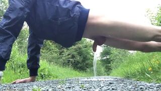 There are different ways to piss - I love to piss in public - 1 image