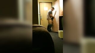 Gloryhole blowjob that turns into a rough anal sex (College hot guy) - 6 image